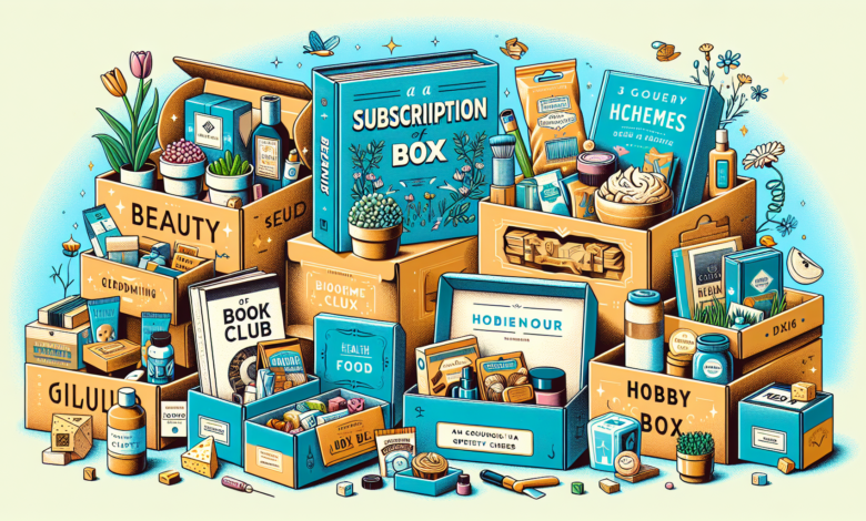 Subscription box services