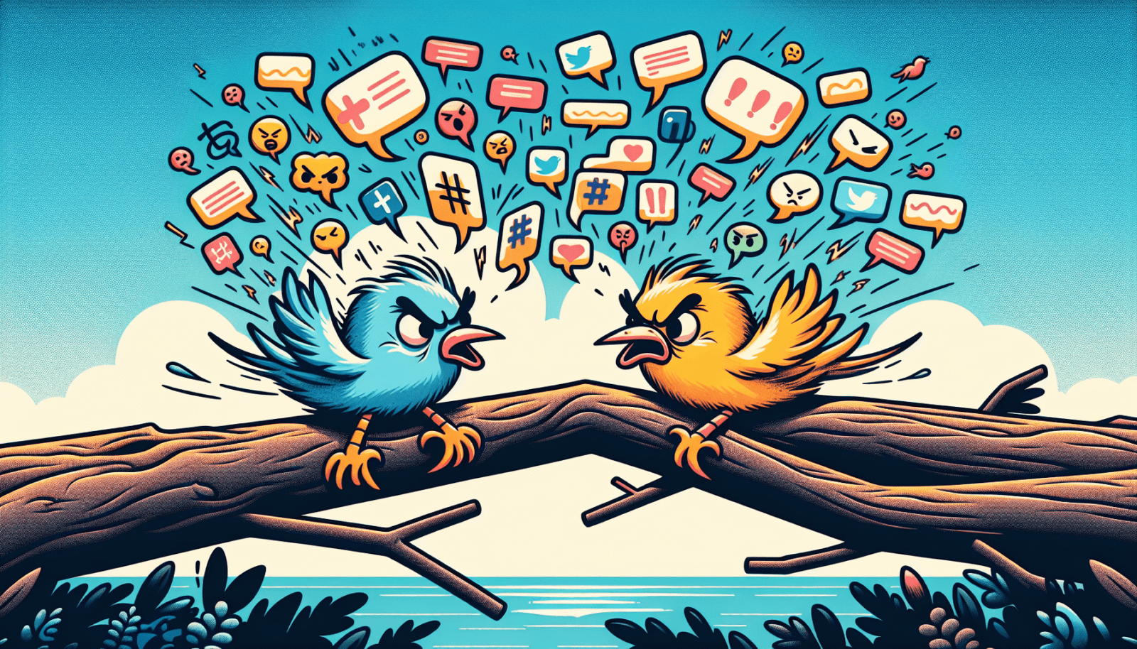 Twitter feuds