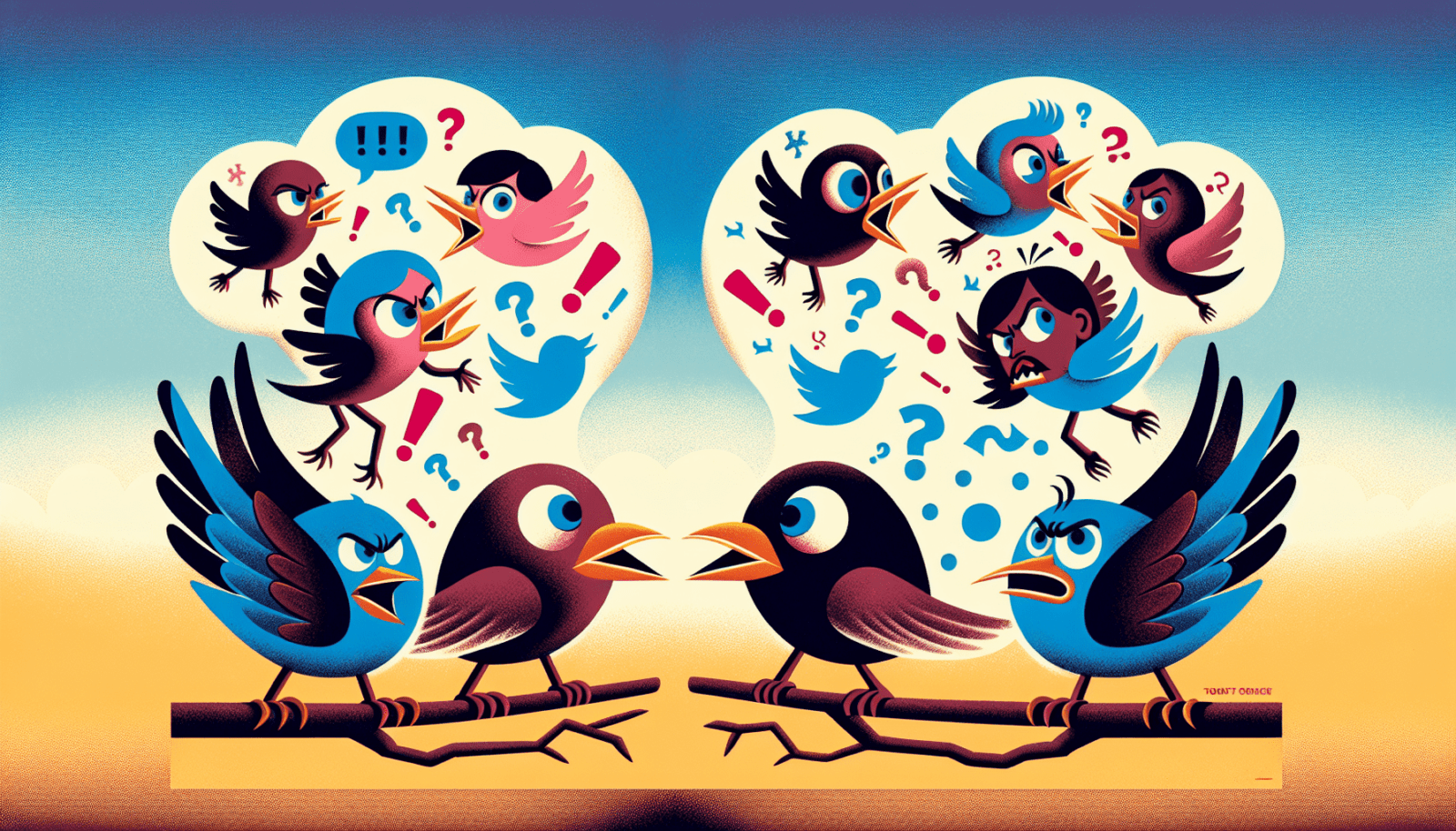 Twitter feuds